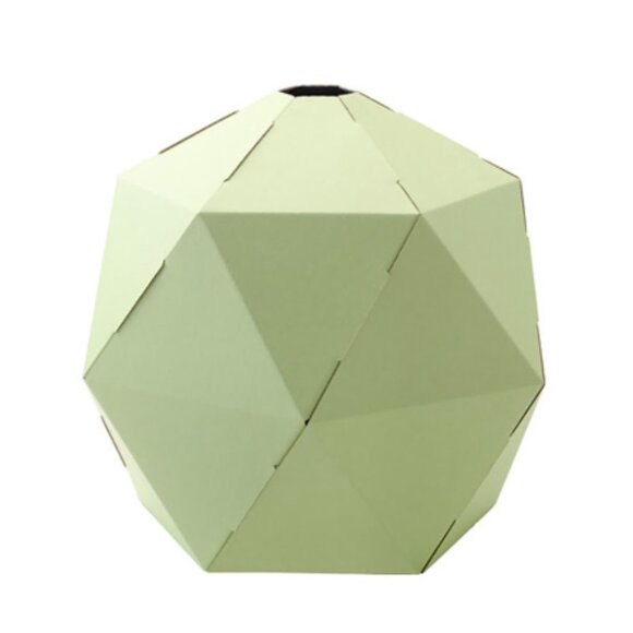 🍒 New - IKEA JOXTORP Green Large Lampshade Geo Origami Prism Design - Picture 2 of 7